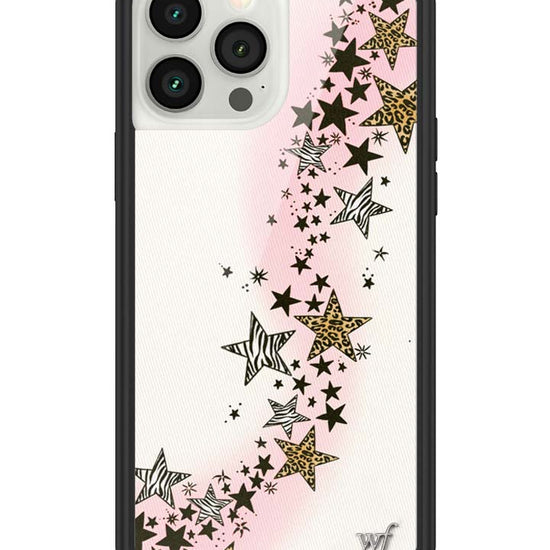 Wildflower iPhone case 13 Pro Max Katie Fang Black Gold Cute