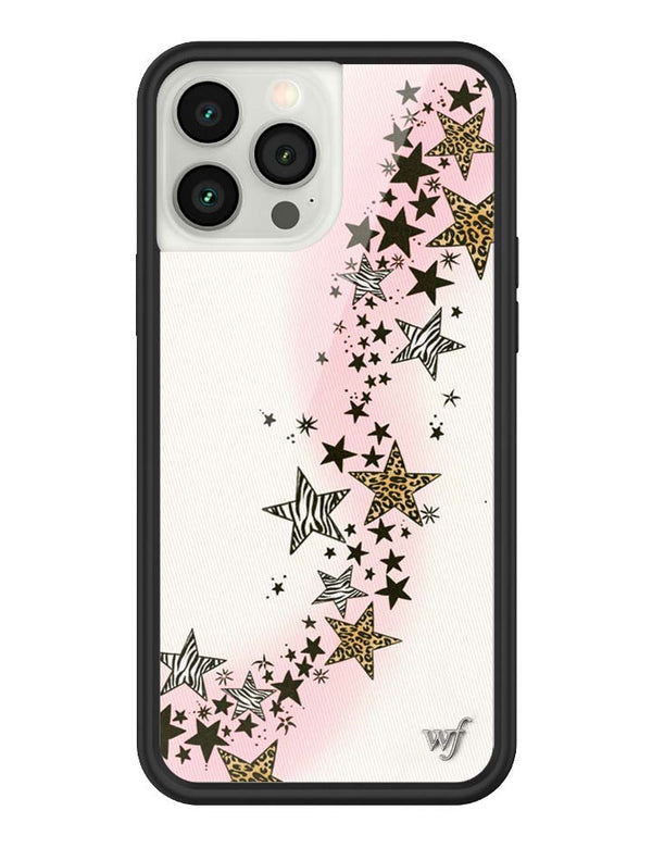 Wildflower iPhone case 13 Pro Max Katie Fang Black Gold Cute