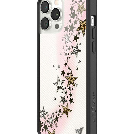 Wildflower iPhone case 13 Pro Max Katie Fang Black Gold Cute
