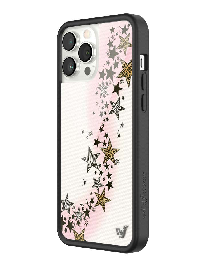 Wildflower iPhone case 13 Pro Max Katie Fang Black Gold Cute