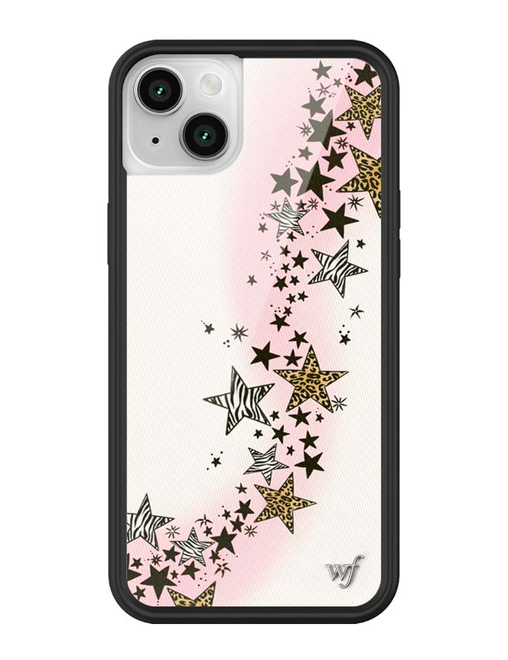 Wildflower iPhone case 14 Katie Fang Black Gold Cute