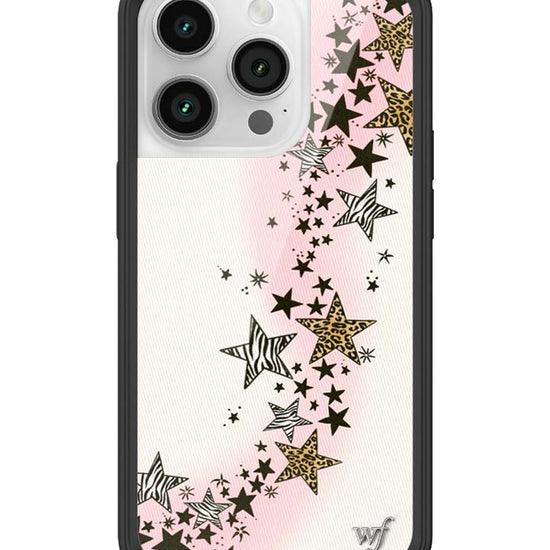 Wildflower iPhone case 14 Pro Katie Fang Black Gold Cute