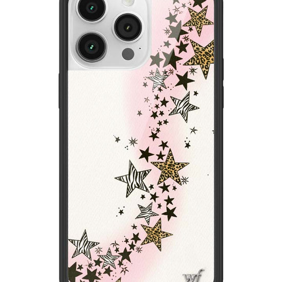 Wildflower iPhone case 14 Pro Max Katie Fang Black Gold Cute