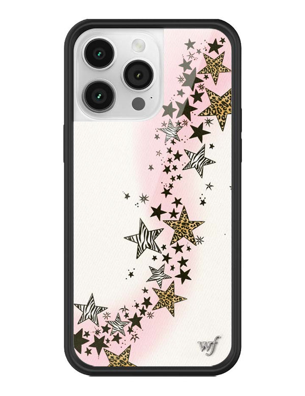 Wildflower iPhone case 14 Pro Max Katie Fang Black Gold Cute
