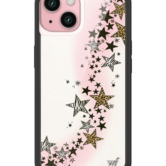 Wildflower iPhone case 15 Katie Fang Black Gold Cute