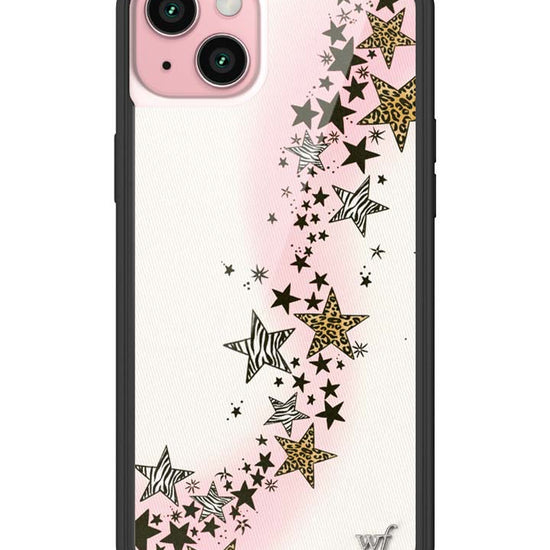 Wildflower iPhone case 15 Plus Katie Fang Black Gold Cute