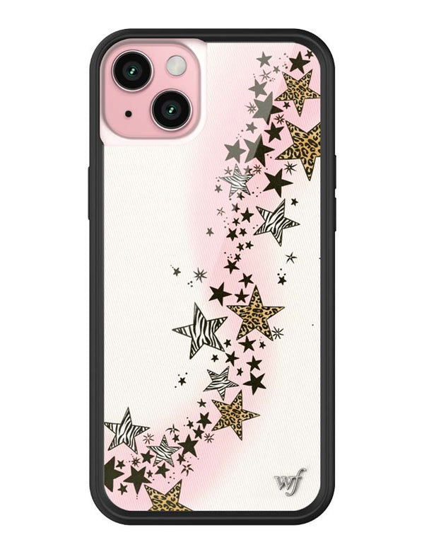 Wildflower iPhone case 15 Plus Katie Fang Black Gold Cute