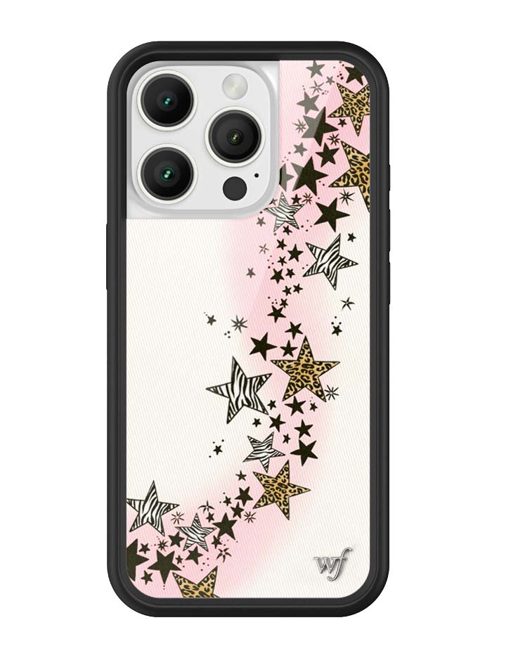 Wildflower iPhone case 16 Pro Katie Fang Black Gold Cute