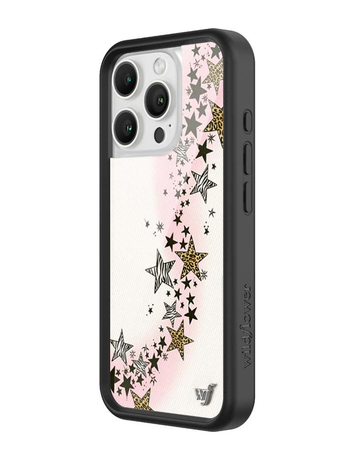 Wildflower iPhone case 16 Pro Katie Fang Black Gold Cute