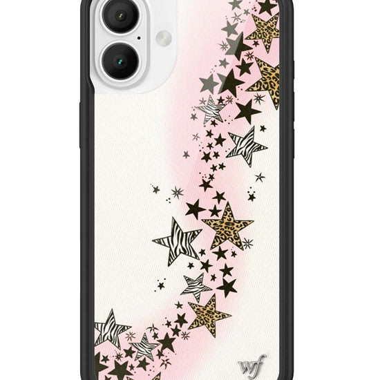 Wildflower iPhone case 16 Plus Katie Fang Black Gold Cute