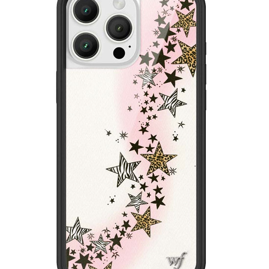 Wildflower iPhone case 16 Pro Max Katie Fang Black Gold Cute
