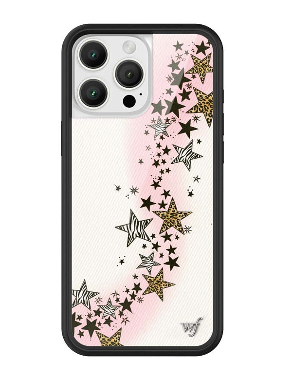 Wildflower iPhone case 16 Pro Max Katie Fang Black Gold Cute