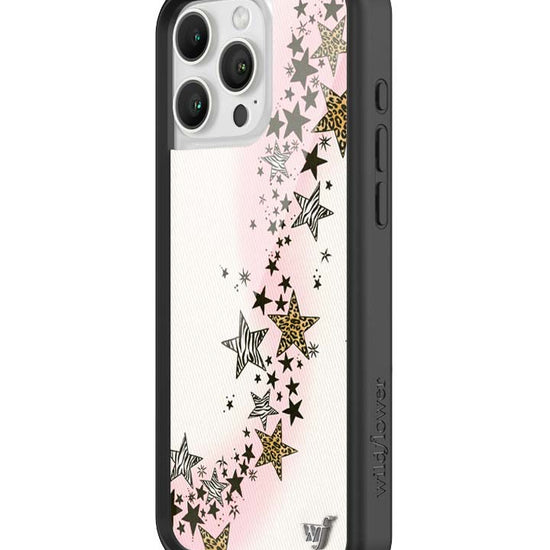 Wildflower iPhone case 16 Pro Max Katie Fang Black Gold Cute