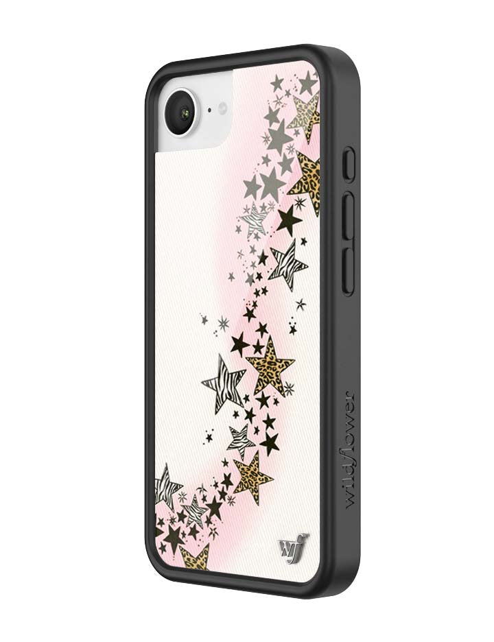 Wildflower iPhone case 17e Katie Fang Black Gold Cute