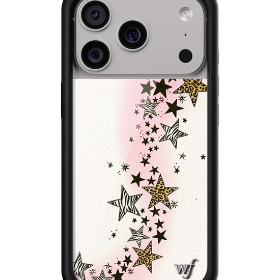 Wildflower iPhone case 17 Pro Katie Fang Black Gold Cute