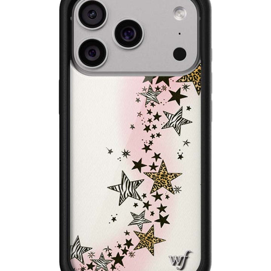 Wildflower iPhone case 17 Pro Katie Fang Black Gold Cute