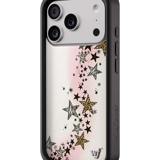 Wildflower iPhone case 17 Pro Katie Fang Black Gold Cute