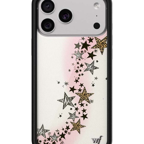 Wildflower iPhone case 17 Pro Max Katie Fang Black Gold Cute