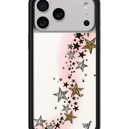 Wildflower iPhone case 17 Pro Max Katie Fang Black Gold Cute