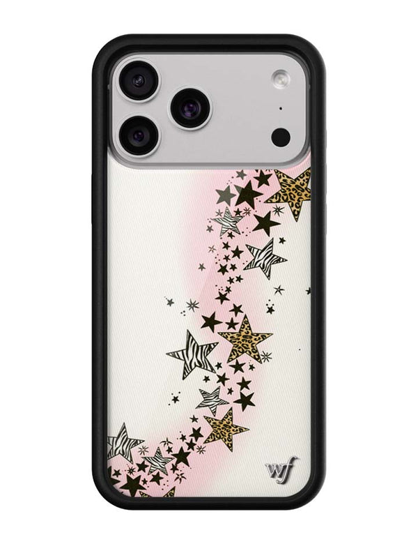Wildflower iPhone case 18 Pro Max Katie Fang Black Gold Cute
