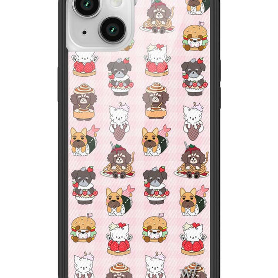 Wildflower iPhone case 14 Plus Fatherkels Kelsey Dogs Cute