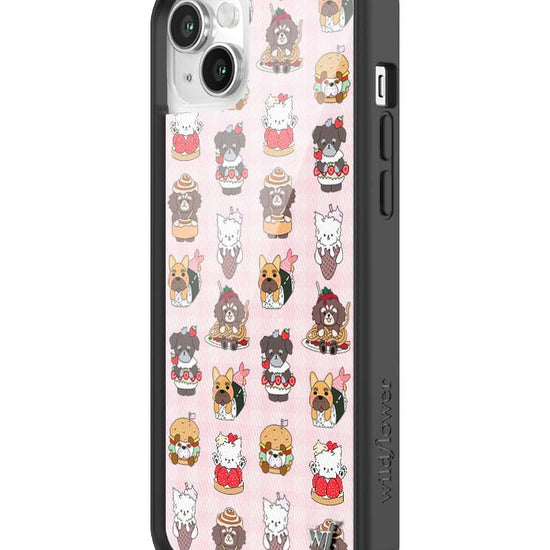 Wildflower iPhone case 14 Plus Fatherkels Kelsey Dogs Cute