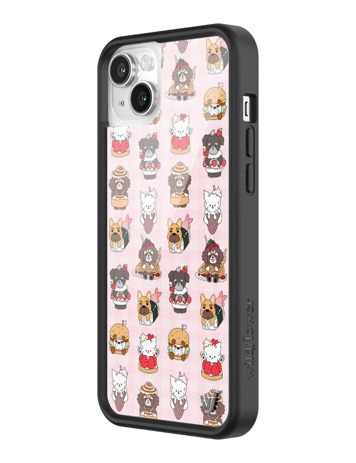 Wildflower iPhone case 14 Plus Fatherkels Kelsey Dogs Cute