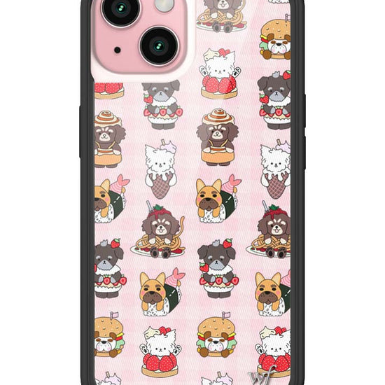Wildflower iPhone case 15 Fatherkels Kelsey Dogs Cute
