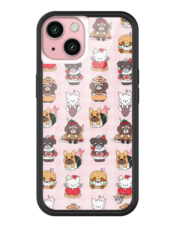 Wildflower iPhone case 15 Fatherkels Kelsey Dogs Cute