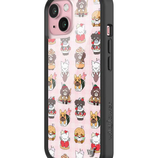 Wildflower iPhone case 15 Fatherkels Kelsey Dogs Cute