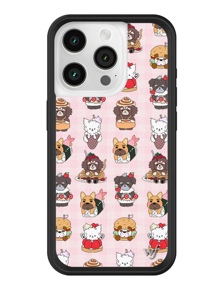 Wildflower iPhone case 15 Pro Fatherkels Kelsey Dogs Cute