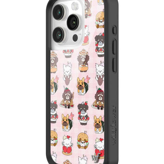 Wildflower iPhone case 15 Pro Fatherkels Kelsey Dogs Cute