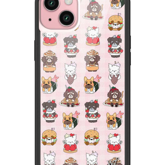 Wildflower iPhone case 15 Plus Fatherkels Kelsey Dogs Cute