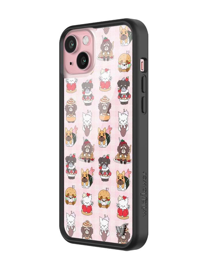 Wildflower iPhone case 15 Plus Fatherkels Kelsey Dogs Cute