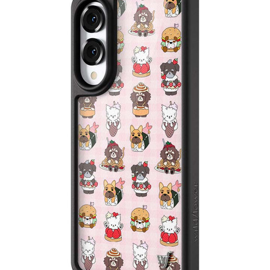 Wildflower Galaxy S25 case Edge Fatherkels Kelsey Dogs Cute