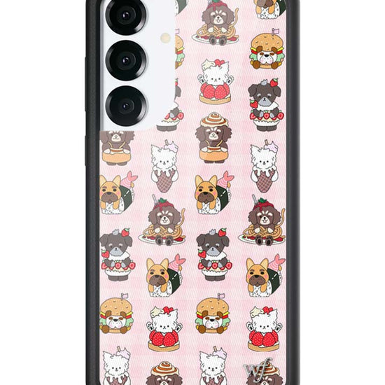 Wildflower Galaxy S25 case Plus Fatherkels Kelsey Dogs Cute