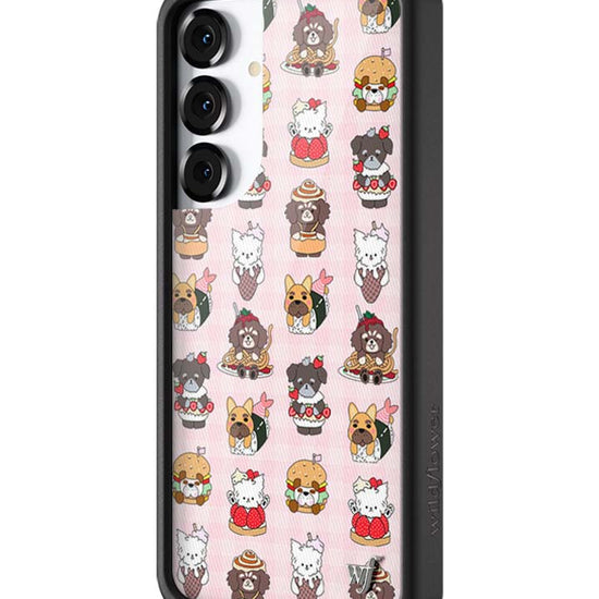 Wildflower Galaxy S25 case Plus Fatherkels Kelsey Dogs Cute