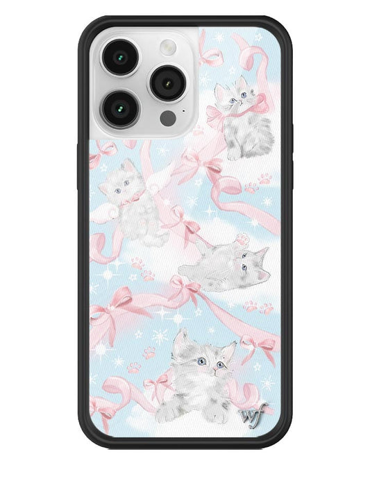 wildflower kitten around iphone 14promax case