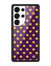 Wildflower Galaxy S25 case Ultra Polka Dot Purple and Yellow Cute