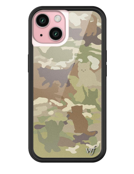 Wildflower Cat Camo iPhone Case iPhone 16 Wildflower Cat Camo iPhone Case iPhone 16