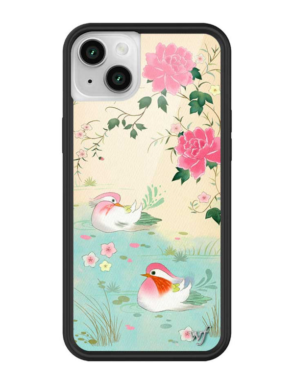 Wildflower iPhone case 14 Lovers Lagoon Pastel Cute