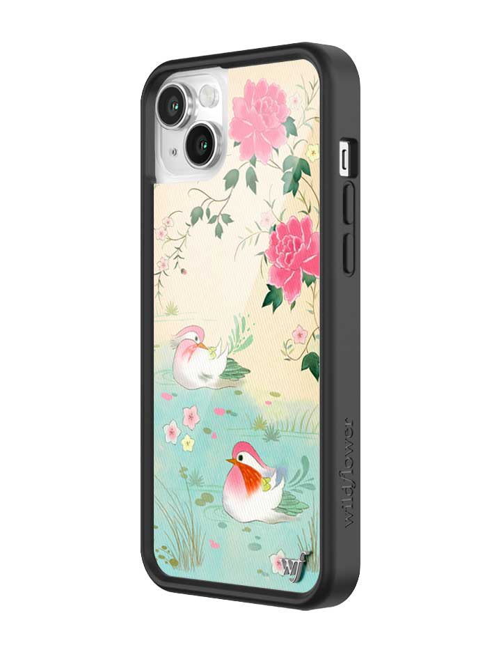 Wildflower iPhone case 14 Lovers Lagoon Pastel Cute