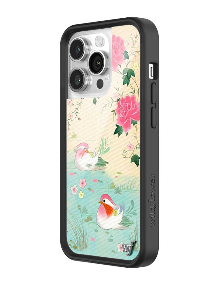 Wildflower iPhone case 14 Pro Lovers Lagoon Pastel Cute
