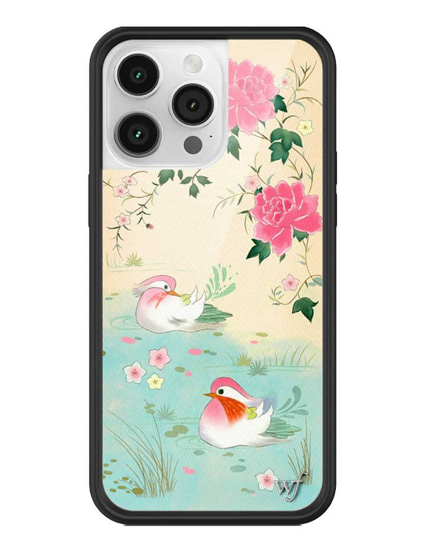 Wildflower iPhone case 14 Pro Max Lovers Lagoon Pastel Cute