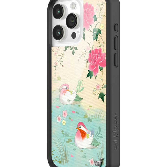 Wildflower iPhone case 15 Pro Max Lovers Lagoon Pastel Cute
