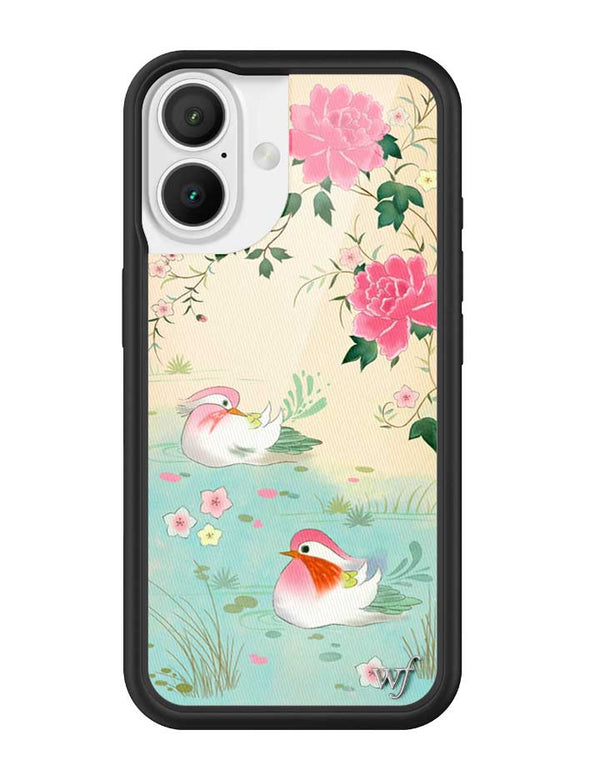 Wildflower iPhone case 16 Lovers Lagoon Pastel Cute