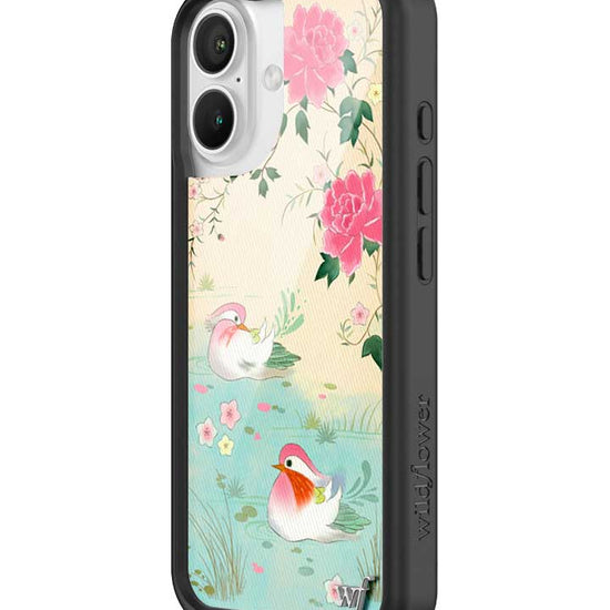 Wildflower iPhone case 16 Lovers Lagoon Pastel Cute