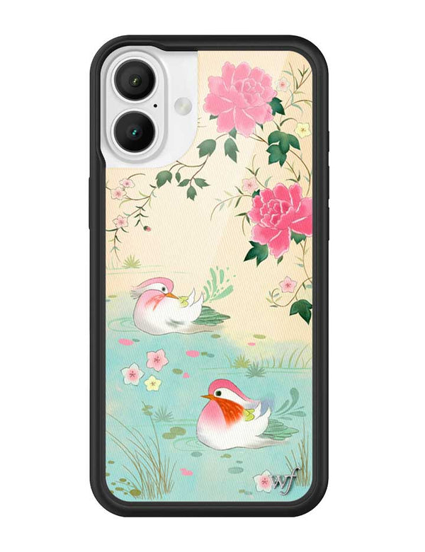 Wildflower iPhone case 16 Plus Lovers Lagoon Pastel Cute