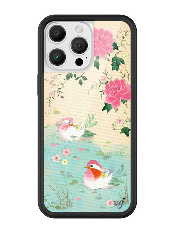 Wildflower iPhone case 16 Pro Max Lovers Lagoon Pastel Cute