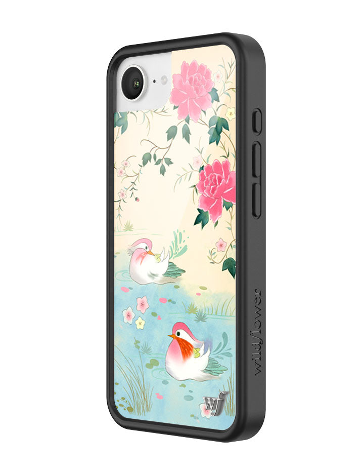 Wildflower iPhone case 17e Lovers Lagoon Pastel Cute